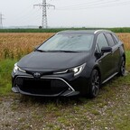 Corolla bei Regen